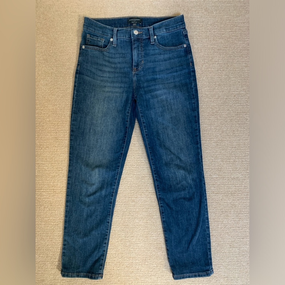 Women’s banana republic (factory) slim dark jeans, 26